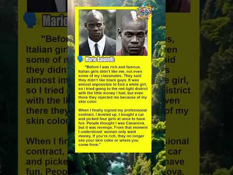 Balotelli: “Poor I Was Rejected, Rich Everything Changed” #football #balotelli #shorts #fyp
