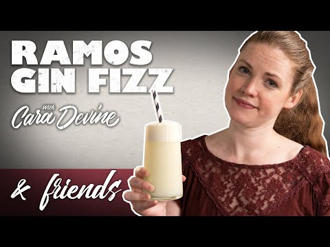 Ramos Gin Fizz – Behind the Bar