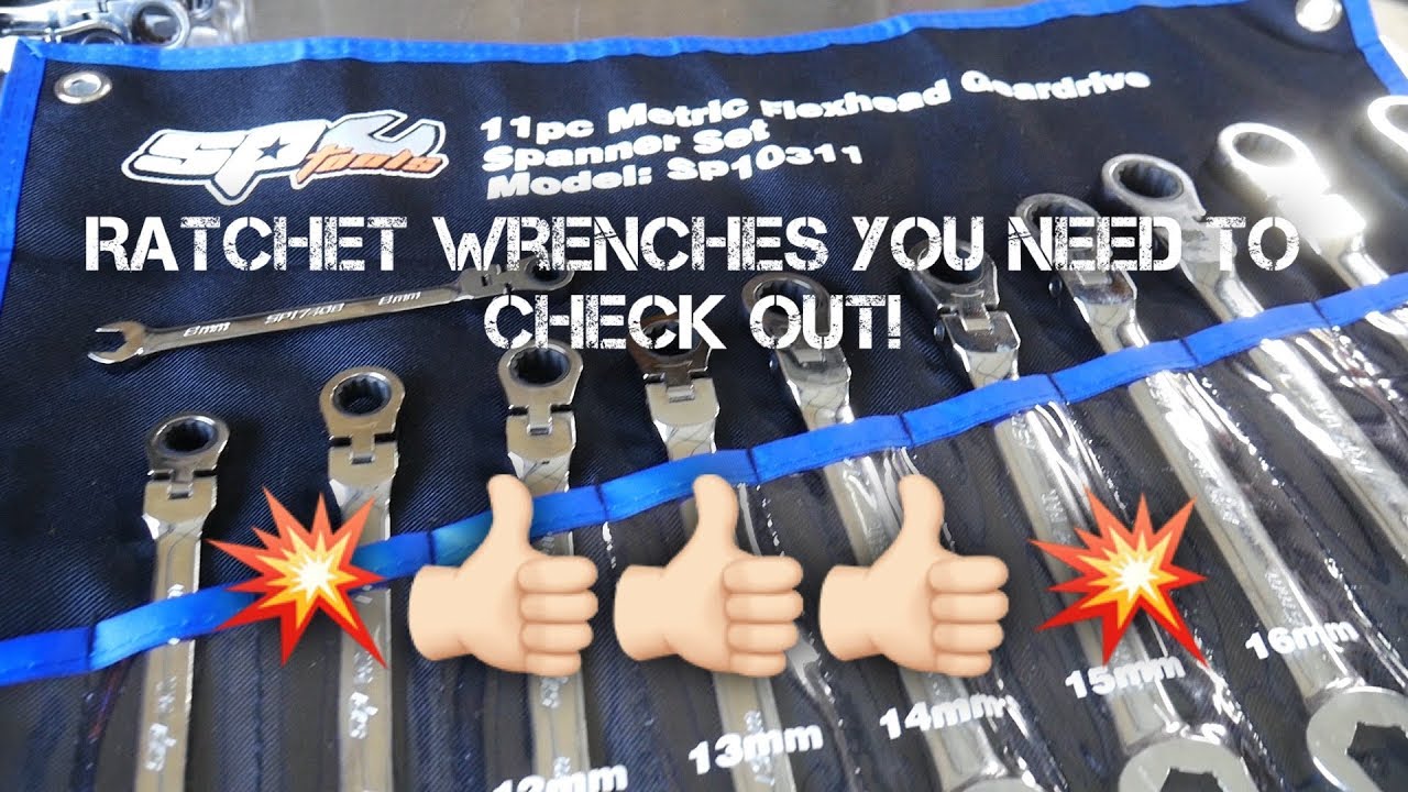 RATCHET WRENCHES BY SP TOOLS USA