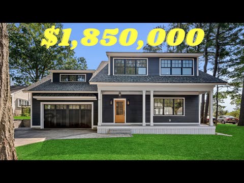 Inside a $1.85 Million LUXURY Home in Newburyport!