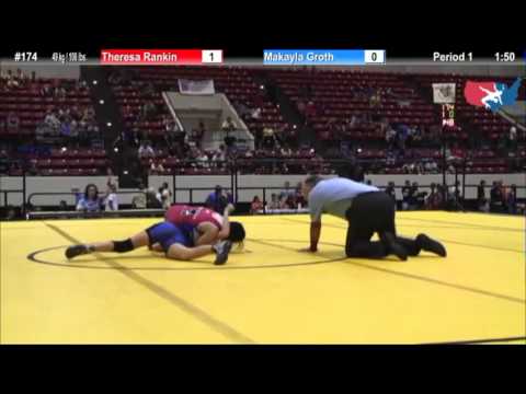 WM 49 KG - RD3 - Theresa Rankin (MI) vs. Makayla Groth (Premier)