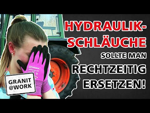 Hydraulikschlauch GEPLATZT? Neue Schläuche pressen - Wie & Warum (Granit G16/G20) GRANIT@WORK