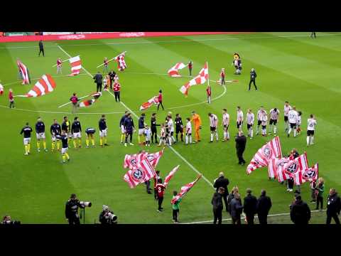 Lindsay Dracass Promotion and Corporate Day at Sheffield United SUFC