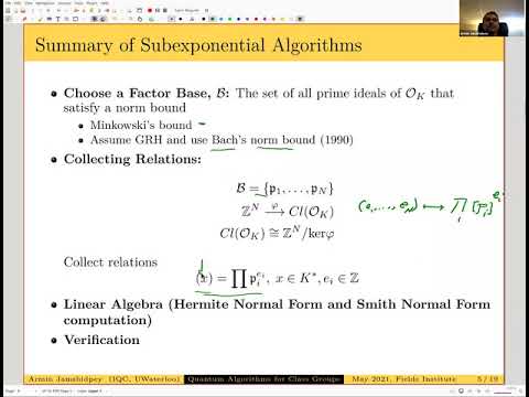 A survey on quantum algorithms for computing class groups