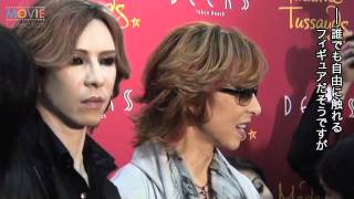 YOSHIKI等身大フィギュアお披露目式