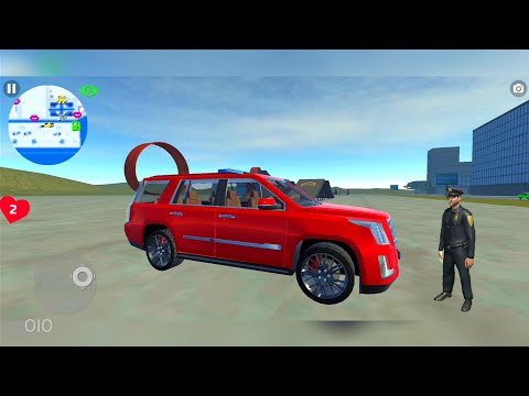 Car Simulator Cadillac Escalade - New Modified Police Car - Android Gameplay