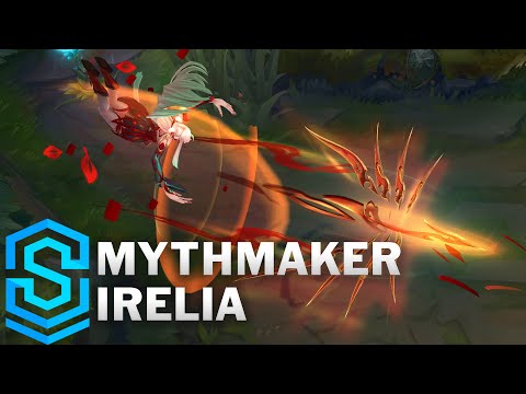 Mythmaker Irelia Skin Spotlight - Pre-Release - PBE Preview - League of Legends