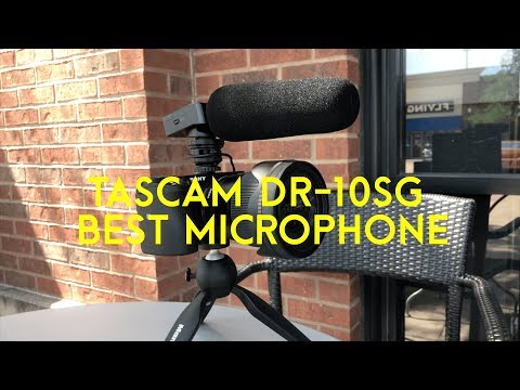 TASCAM DR-10SG Camera-Mountable DSLR Audio Recorder with Shotgun Microphone 2010s - Black image 14