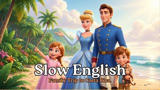 Exploring Costa Rica with My Family | Slow English Listening Practice (A2 Level)