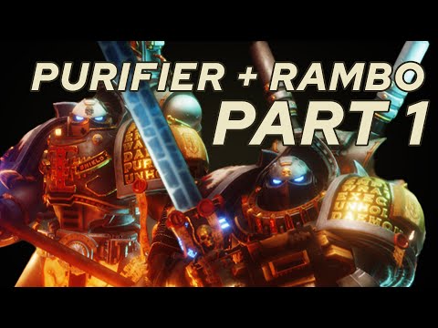 FINALLY HERE! The Rambo and One Turn Purifier builds Playthrough - Part1 (Chaos Gate: Daemonhunters)