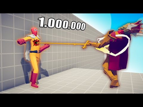 1.000.000 DAMAGE KING SWORD vs UNITS - TABS | Totally Accurate Battle Simulator 2023