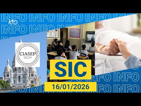 #AideàMourir #Montmartre #Jérusalem || #SIC du 16 janvier 2026