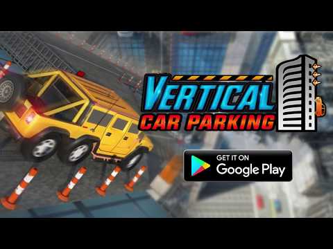Smart Car Vertical Parking Spot Multi-Storey Plaza Video