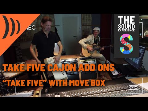 Schlagwerk TAKE FIVE Cajon Add Ons by Dirk Feuchter - TAKE FIVE with MoveBox
