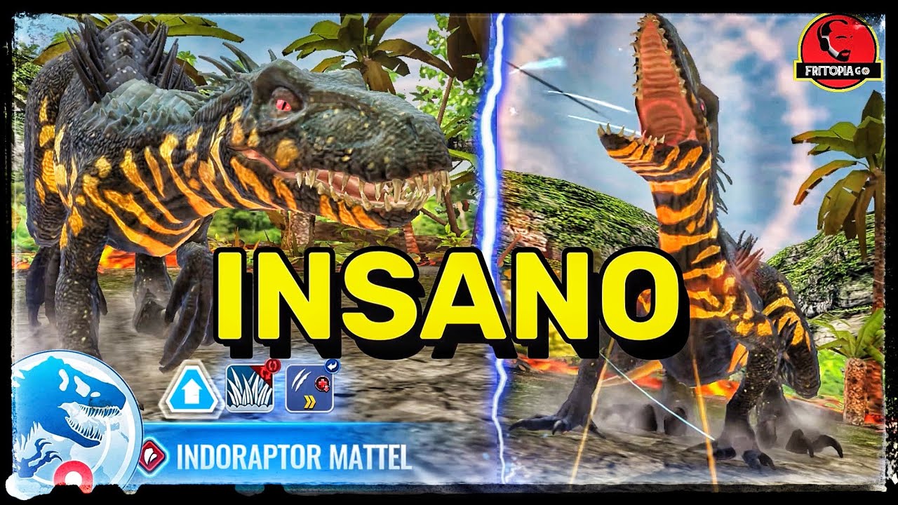 ¡INDORAPTOR MATTEL ROMPE el META en Jurassic World Alive!