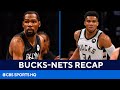 Bucks vs Nets Recap: Kevin Durant shines as Brooklyn takes 2-0 series lead | CBS Sports HQ