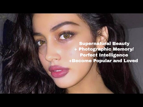 Supernatural Beauty, Intelligence, and Attract Friends **subliminal+binaural beats**