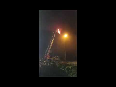 Incendio mezzana Prato