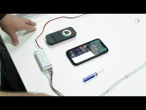 Управление светом с мобильного телефона через приложение INTELLIGENT ARLIGHT