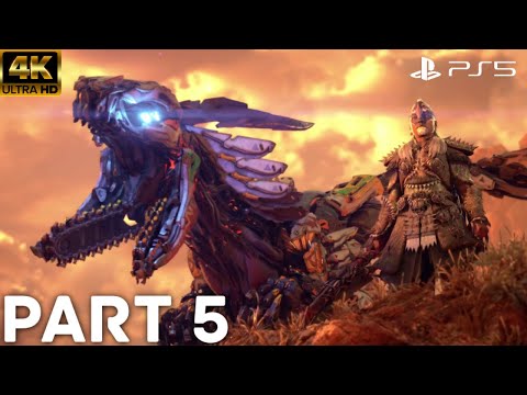 HORIZON FORBIDDEN WEST Gameplay Walkthrough FULL GAME - Part 5 - No Commentary (PS5)
