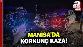 Manisa'da korkunç kaza! Bir aile kazada yok oldu... | A Haber