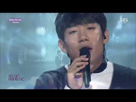 버나드 박(Bernard Park) “Before the Rain” Stage @ SBS Inkigayo 2014.10.19