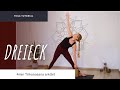 Dreieck Im Yoga Trikonasana 4 Minuten Tutorial