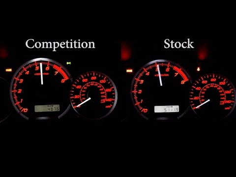 WRX Flywheels: Stock VS Competition Lightweight Revving