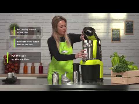 SANTOS Cold Press Juicer Nutrisantos 65 - Assembling Procedure