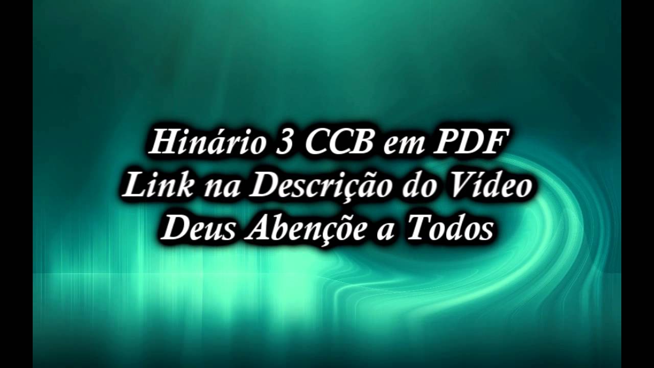 Hinário 3 CCB (Português-PDF)