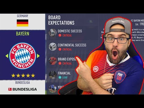 OMG SIGNING INSANE SUPERSTARS *NEW FIFA 18 Career Mode BAYERN MUNICH* #01