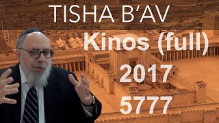 Kinos with Rabbi Yaacov Haber 5777