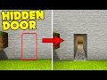 Minecraft: How to make a Hidden Piston Door In BEDROCK! (Tutorial)