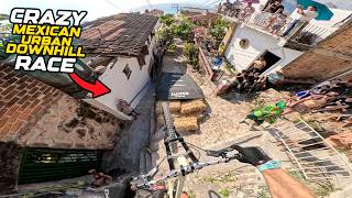 CRAZY URBAN MTB DOWNHILL RACE IN MEXICO - COURSE WALK & FIRST RIDE!