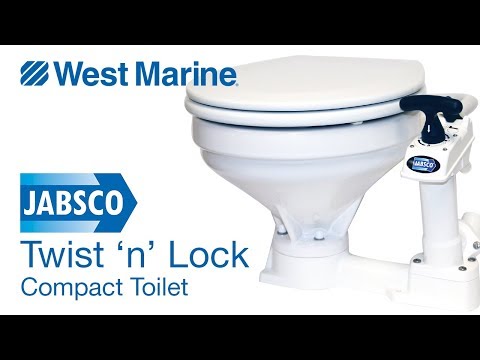 Jabsco Compact Marine Toilet - West Marine Quick Look