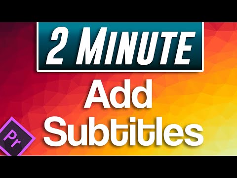 add subtitles premiere pro 2022 add subtitles premiere pro 2022
