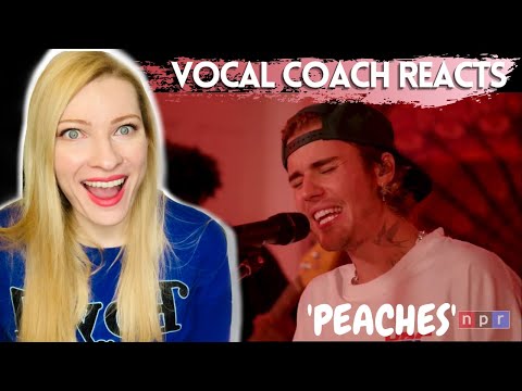Vocal Coach/Musician Reacts: JUSTIN BIEBER 'Peaches' Live Tiny Desk