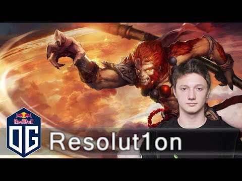 OG.Resolut1on Monkey King Gameplay - Ranked Match - OG Dota 2.