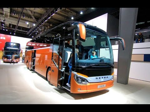 SETRA S 516 HD JOURNEY BUS ALL NEW MODEL WALKAROUND AND INTERIOR