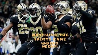 SAINTS  Fans be like.... Reaction Saints game!!