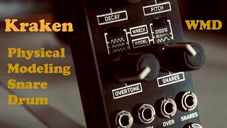 Video thumbnail for Kraken by WMD - Physical Modeling Snare Drum by Synth Diy Guy