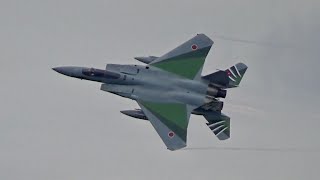 第303飛行隊F-15J＆F-35A機動飛行　小松基地航空祭2026