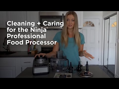 Food Processor | How to Clean and Care (Ninja® Professional Food Processor)