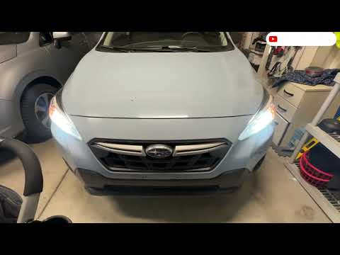 REPLACING OEM HeadLight bulbs on 2021 Subaru Crosstrek to LED H11