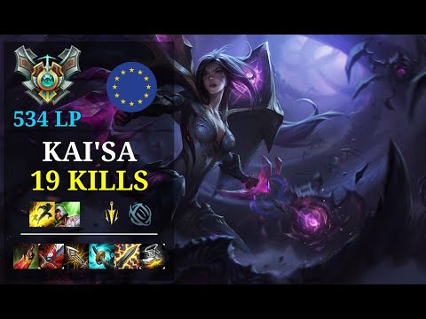 Kai'Sa Bot vs Karthus - 19 kills - 1031Man - EUW Grandmaster (534 LP)