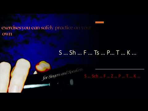 Support/Diaphgram Exercises - Übungen für die Stütze/Zwerchfell by Karin Melchert