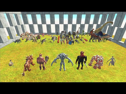 INFERNALS VS EVERY FACTION ON STONE ARENA | ANIMAL REVOLT BATTLE SIMULATOR