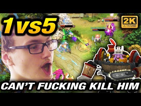 TRULY 1vs5 RAID BOSS INSANE PLay by w33 vs Teamliquid Miracle invoker Dota 2