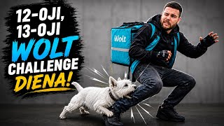 WOLT challenge! MAN ĮKANDO ŠUO!
