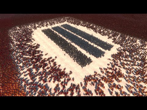 30.000 SPARTANS vs WW2 FACTIONS - Ultimate Epic Battle Simulator UEBS